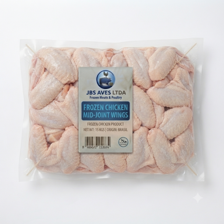 Frozen Chicken Mid-Joint Wings Wholesale Supplier