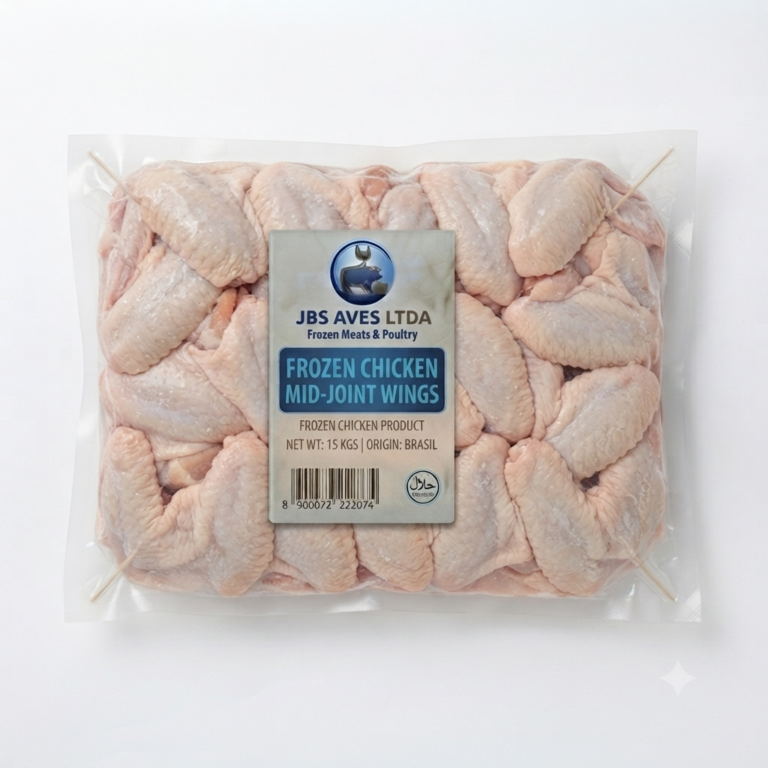Frozen Chicken Mid-Joint Wings Wholesale Supplier